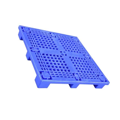 1000 X 1000 μπλε HDPE πλαστικό φορτίο παλετών 0.6T για το ιατρικό/εργοστάσιο τροφίμων