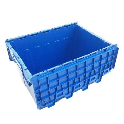 Πλαστικό κινούμενο πλαίσιο 600x400x350mm υγιεινής PE αποθηκών εμπορευμάτων όγκος 50Kg