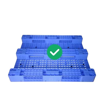 HDPE πλαστικό 1300x1100 βαρέων καθηκόντων στατικό φορτίο παλετών 5000Kg