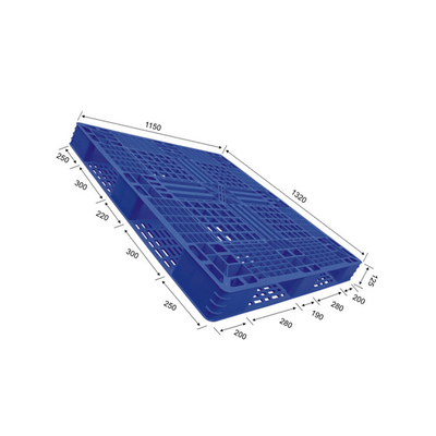 HDPE Nestable πλαστικές παλέτες 1320x1150 1200Kg αποθηκών εμπορευμάτων δυναμικές