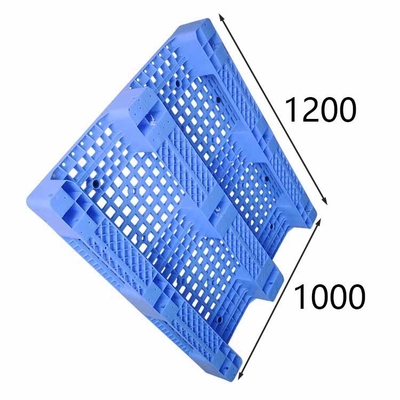Κλειστό επίπεδο HDPE 1200 X 1000 X 150mm παλετών γεφυρών βαρέων καθηκόντων πλαστικό