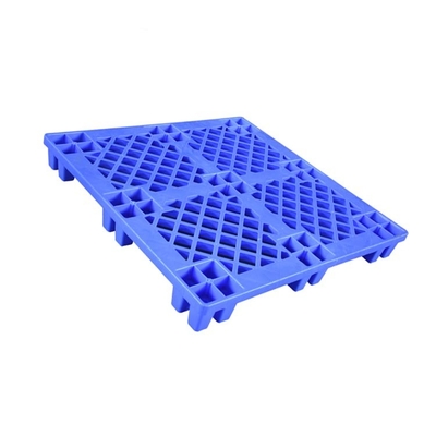 1100 X 1100 X 145 μπλε HDPE πλαστική Nestable παλέτα παλετών 6.6Kg για τα τρόφιμα