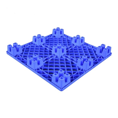 Δυναμικό φορτίο μπλε HDPE Nestable πλαστικών 600Kg παλετών 1100 X 1100 για ιατρικό
