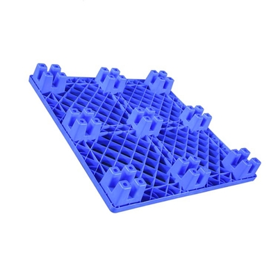 600Kg Nestable μπλε HDPE δυναμικών παλετών φορτίων 1100 X 1100 πλαστικό για ιατρικό/τα τρόφιμα