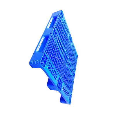 HDPE 1100 X 1100 εργοστασίων τροφίμων η μπλε πλαστική παλέτα 100% ανακύκλωσε τον πλαστικό προμηθευτή παλετών