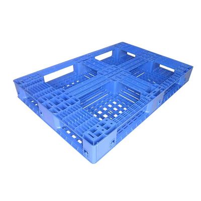 Retardancy πυρκαγιάς HDPE πλαστική μυρωδιά 48 X 32 μπλε παλετών ανθεκτική