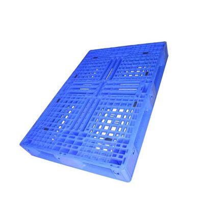 HDPE μπλε ευρο- πλαστική πλαστική παλέτα αποθηκών εμπορευμάτων παλετών 48x32