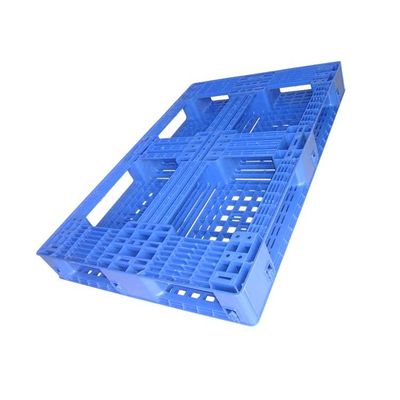 HDPE μπλε ευρο- πλαστική πλαστική παλέτα αποθηκών εμπορευμάτων παλετών 48x32