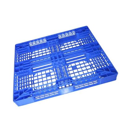 Αντιδιαβρωτικό HDPE επιφάνειας πλέγματος πλαστικό μπλε 1200*1000mm παλετών