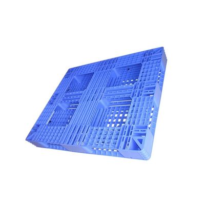 2T πλέγματος 1300 X 1100 παλέτες Rackable μπλε πλαστικές που χρησιμοποιούνται στα φαρμακευτικά είδη