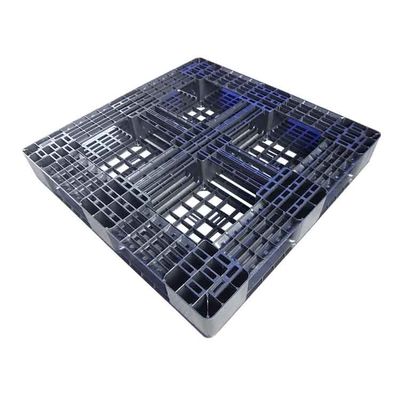 1100 X 1100 πλαστικές μαύρες SGS παλετών πλαστικές στέλνοντας παλέτες