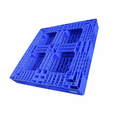 HDPE Nestable πλαστική γέφυρα παλετών παλετών 1100x1100 πλαστική που αερίζεται