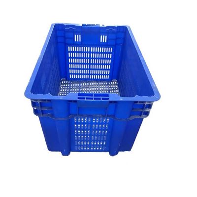 Μπλε 60*40cm εσωτερικό μέγεθος κλουβιών 510x350 αποθήκευσης φρούτων Στοίβαγμα