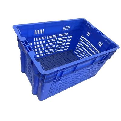 Μπλε 60*40cm εσωτερικό μέγεθος κλουβιών 510x350 αποθήκευσης φρούτων Στοίβαγμα