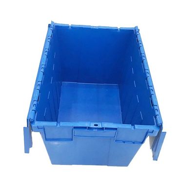 Πλαστικό κινούμενο πλαίσιο 600x400x350mm υγιεινής PE αποθηκών εμπορευμάτων όγκος 50Kg