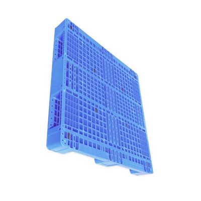 43.3X43.3' μπλε Stackable πλαστική παλέτα PE 5000Kg για την αποθήκευση διοικητικών μεριμνών