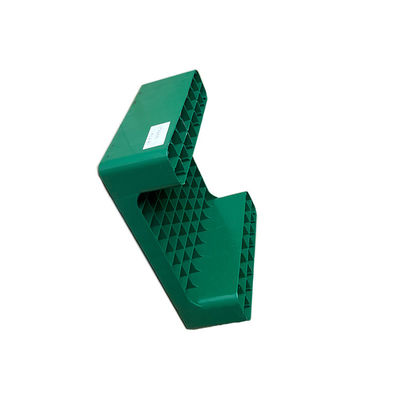 Πράσινη HDPE 450x350 Stackable πλαστική παλέτα για το λιμένα αποθηκών εμπορευμάτων