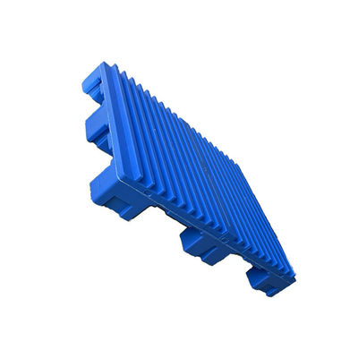 HDPE 1060x750 Rackable πλαστικό διπλάσιο διοικητικών μεριμνών παλετών 4000Kg αντιμέτωπο