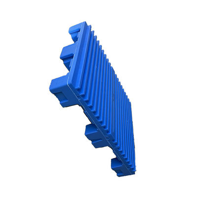 HDPE 1060x750 Rackable πλαστικό διπλάσιο διοικητικών μεριμνών παλετών 4000Kg αντιμέτωπο