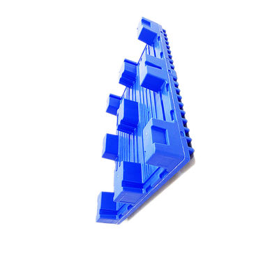 4 HDPE PP τρόπων φορμαρισμένη έγχυση πλαστική παλέτα βιομηχανίας αποθηκών εμπορευμάτων παλετών 106x75