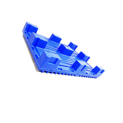 4 HDPE PP τρόπων φορμαρισμένη έγχυση πλαστική παλέτα βιομηχανίας αποθηκών εμπορευμάτων παλετών 106x75