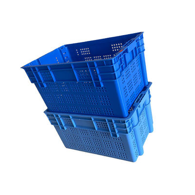 2Kg μπλε HDPE Stackable κλουβί 600x400 θαλασσινών βαρέων καθηκόντων για την αγορά