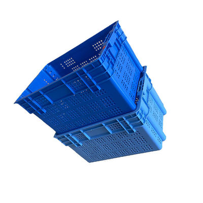 2Kg μπλε HDPE Stackable κλουβί 600x400 θαλασσινών βαρέων καθηκόντων για την αγορά