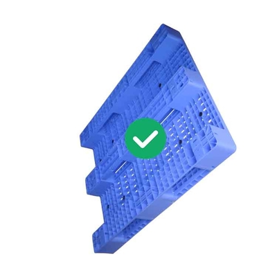 PE Stackable δυναμικό φορτίο 130x110 παλετών 2000Kg αποθηκών εμπορευμάτων πλαστικό
