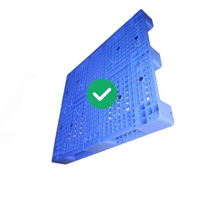 HDPE που βασανίζει το πλαστικό βαρέων καθηκόντων 1300x1100 5000Kg φορτίο παλετών