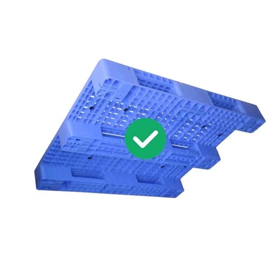 HDPE πλαστικό 1300x1100 βαρέων καθηκόντων στατικό φορτίο παλετών 5000Kg
