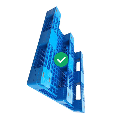 HDPE πλαστικό 1.5T παλετών κλουβιών 1.2X1.2m επαναχρησιμοποιήσιμο κινούμενο πλαστικό φορτίο βασανισμού