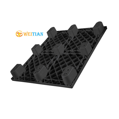 400Kg δυναμική Nestable πλαστική HDPE παλετών 1200X800 εργονομική αποθήκη εμπορευμάτων
