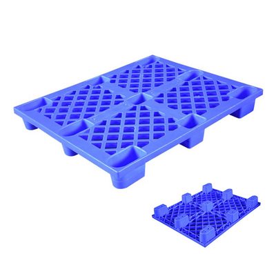 Κομμένο οδοντωτά HDPE παλετών 1200X800 γεφυρών μίας χρήσης πλαστικό 9 πόδια Nestable