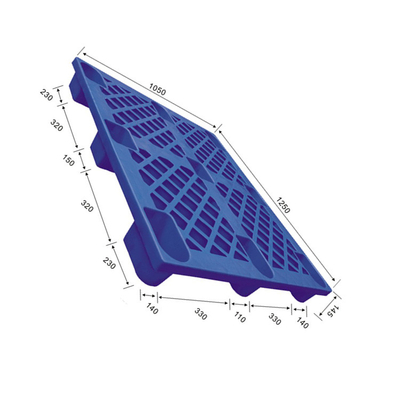 Thermoformed Nestable πλαστικές παλέτες κανένα καρφί 1250X1050 για το λιμένα