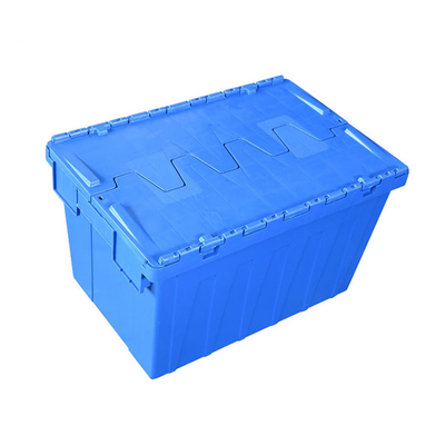 Κλειδώσιμα Stackable κινούμενα κιβώτια 770 HDPE πλαστικών λίβρες εμπορευματοκιβωτίων αποθήκευσης για την κίνηση