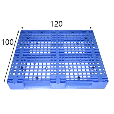 HDPE ISO9001 παλετών αποθήκευσης 1200X1000X150mm πλαστικό εγκεκριμένο