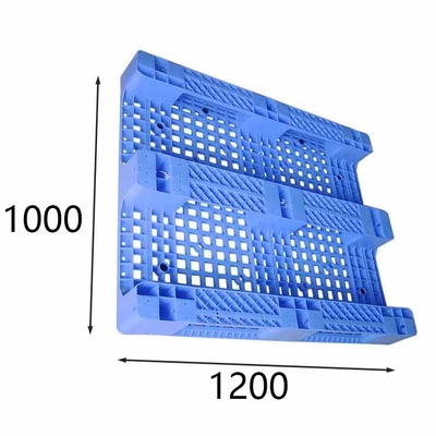 HDPE υλικό Rackable πλαστικό δυναμικό φορτίο 1500Kg nobs παλετών αντιολισθητικό