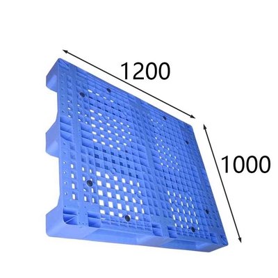 HDPE υλικό Rackable πλαστικό δυναμικό φορτίο 1500Kg nobs παλετών αντιολισθητικό