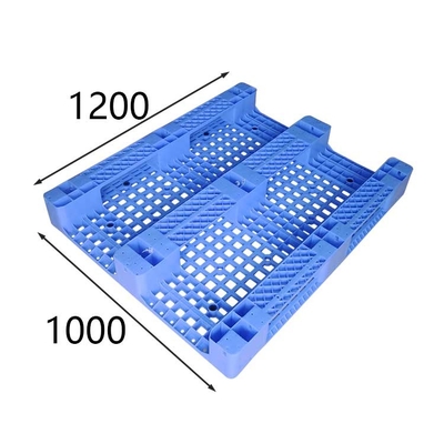 Κλειστό επίπεδο HDPE 1200 X 1000 X 150mm παλετών γεφυρών βαρέων καθηκόντων πλαστικό